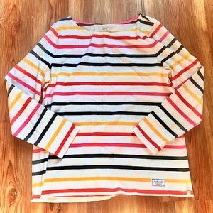 Talbots Nautical Striped Top